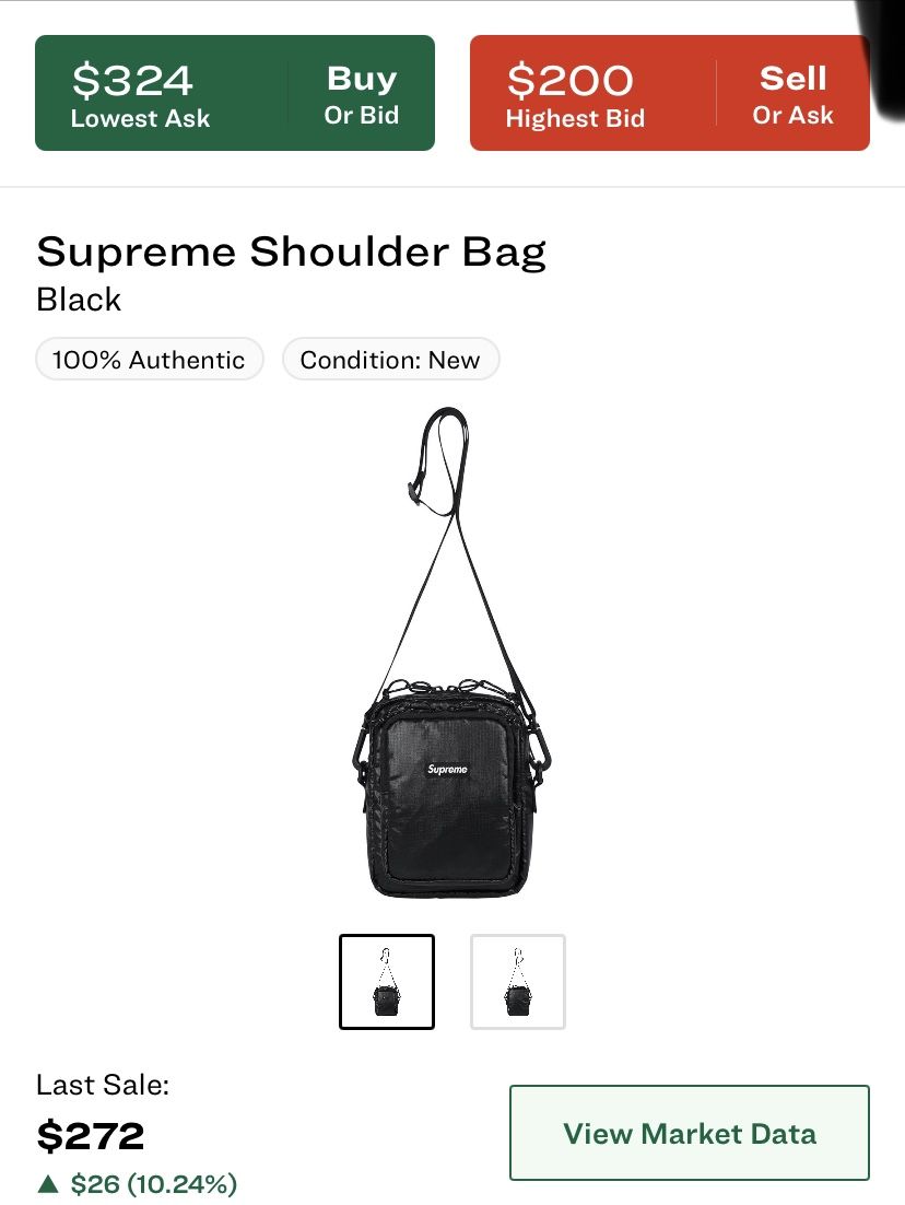 supreme shoulder bag