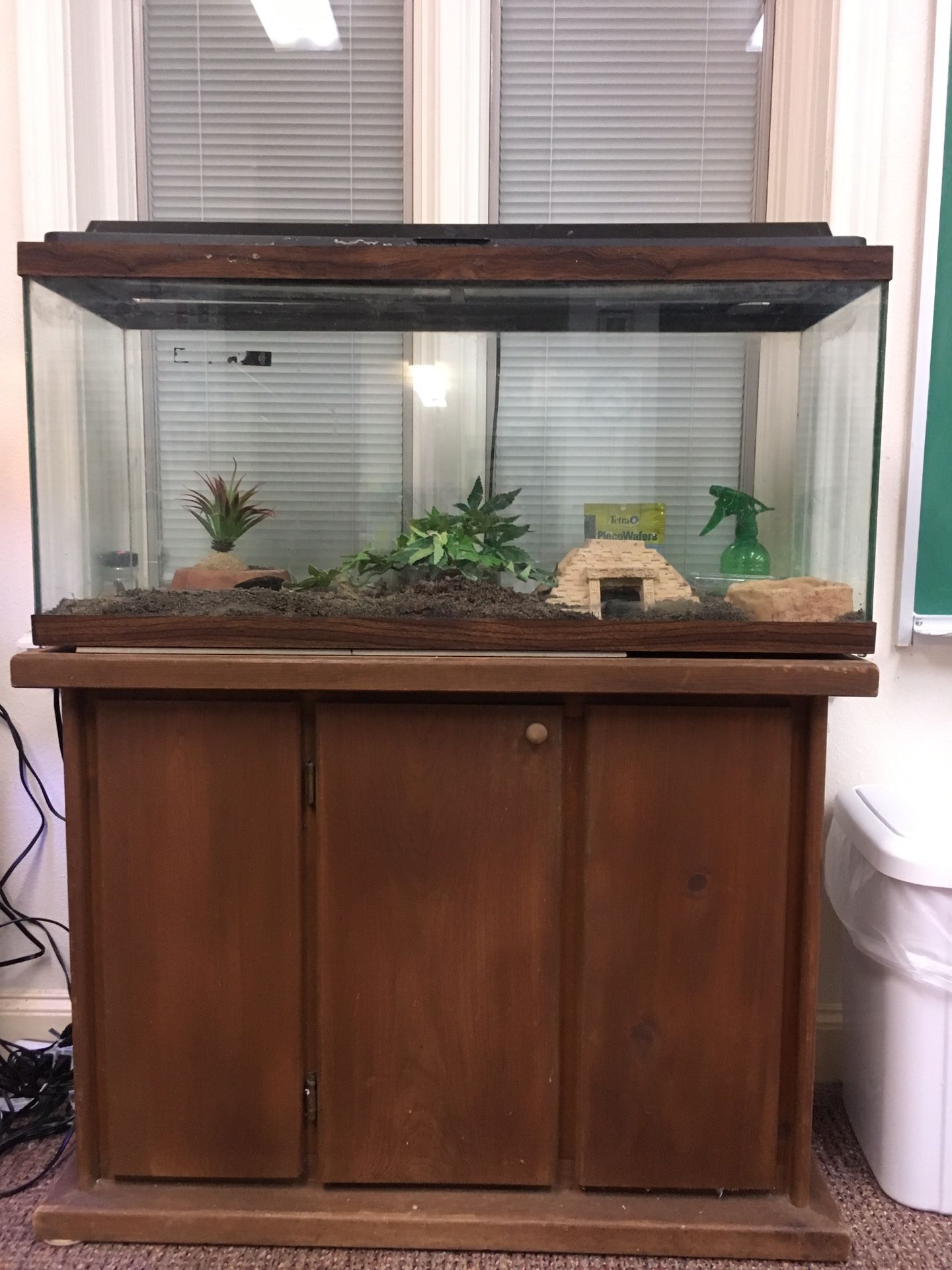 30 gallon terrarium REDUCED for Sale in Houston, TX OfferUp