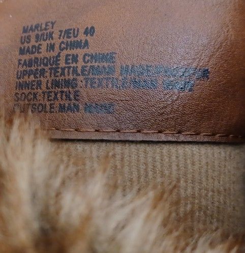 JustFab Quilted Faux Fur Winter Boot Sz.9