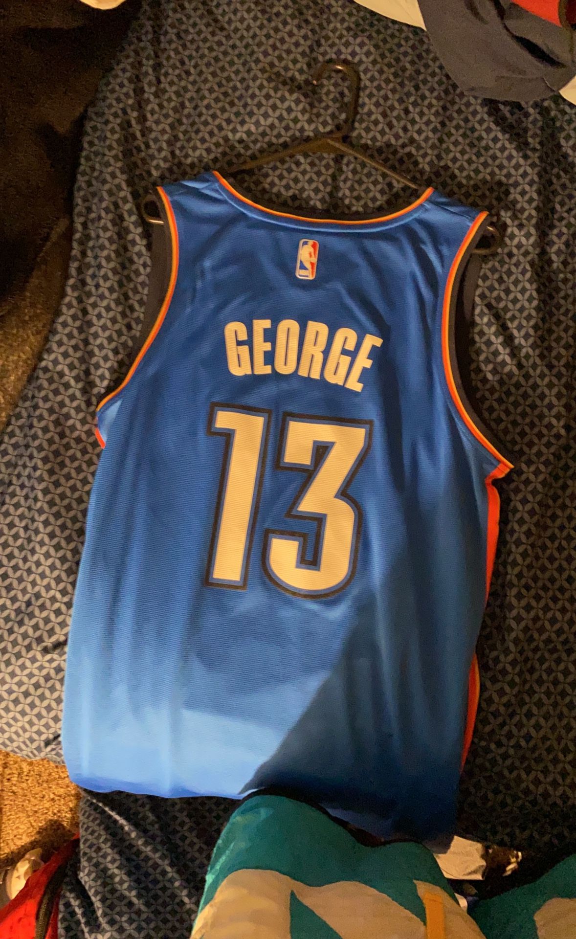 NBA Paul George OKC Jersey