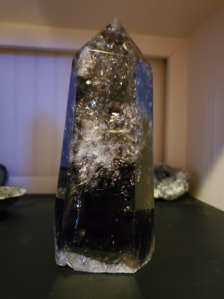 Smoky Citrine Quartz Tower