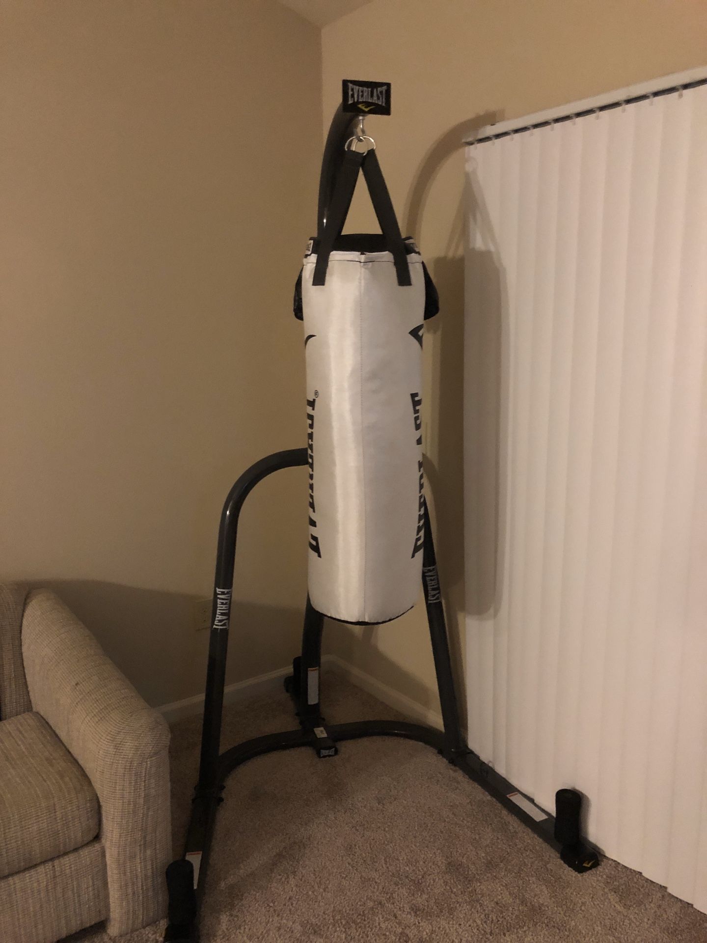 Everlast bag and stand