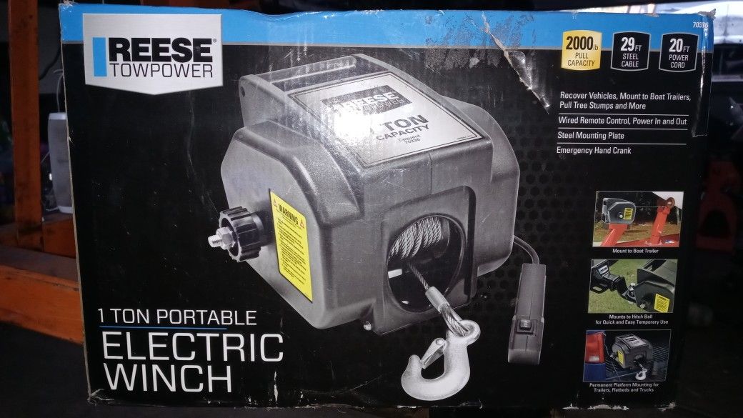 Winch Electric 1Ton
