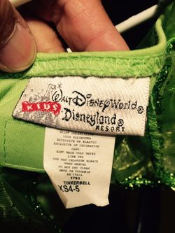 Tinkerbell Size XS 4/5 Original Walt Disney World Costume $20 OBO Thumbnail