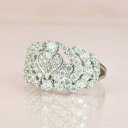 "Queen Princess Diamonds Zircon Eternity Rings for Women, PD490
 
 Thumbnail