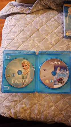 Sealed Disney's Frozen Bluray 3D Thumbnail