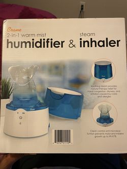 2-in -1 Warm Mist Humidifier & Steam Inhaler  Thumbnail