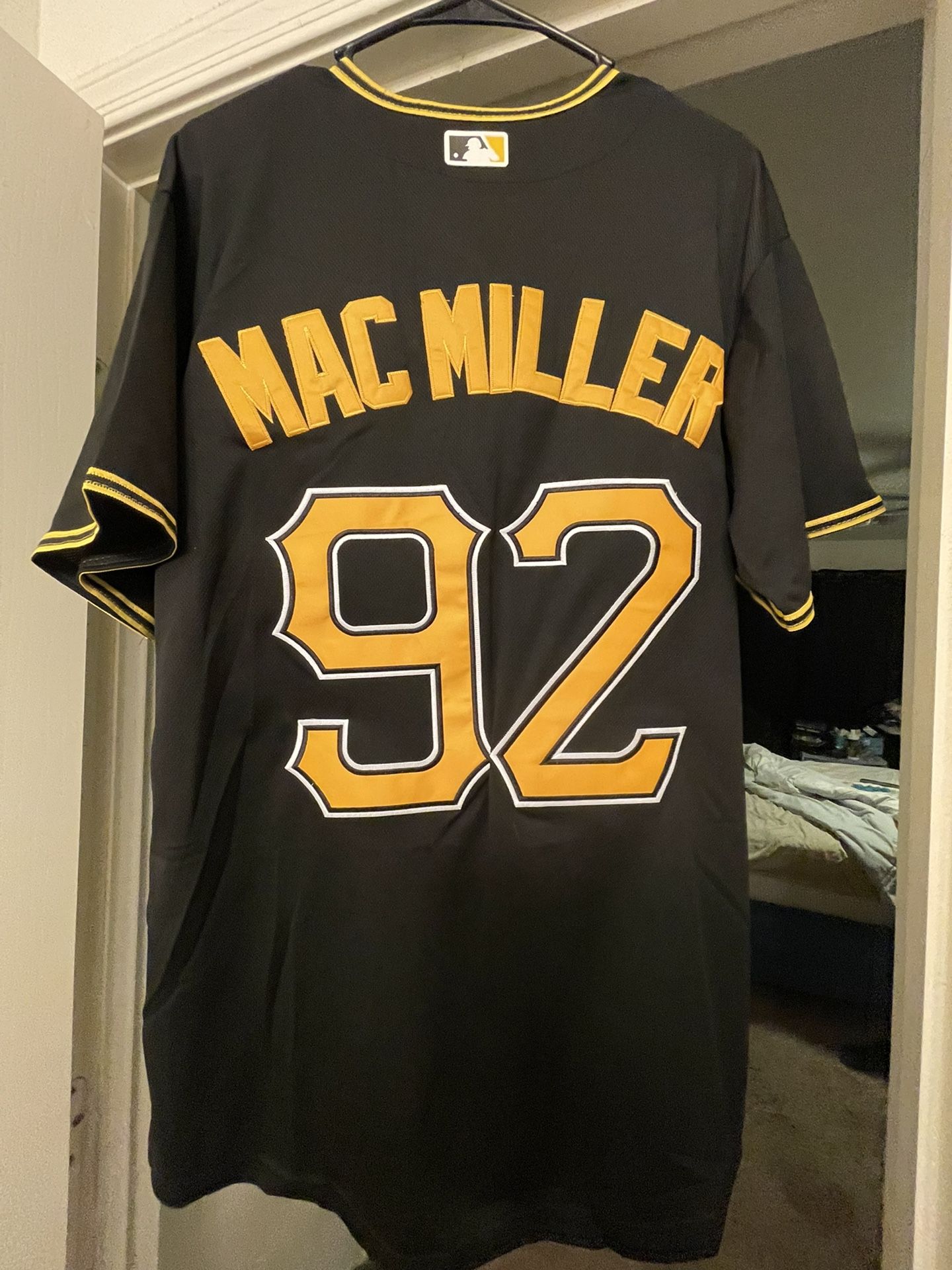 Mac Miller Custom Pittsburgh Pirates Baseball Jersey Men’s Size Large (L)