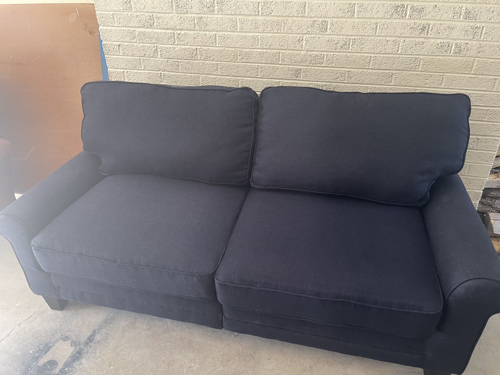 Beautiful Navy Blue Couch 