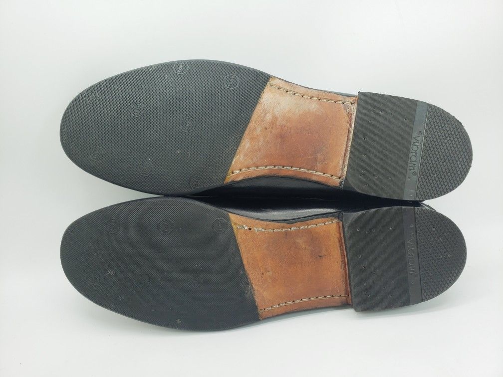 Cole Haan Men's Black Tassel Loafers Dress Shoes Slip On Oxfords Size 11.5 C