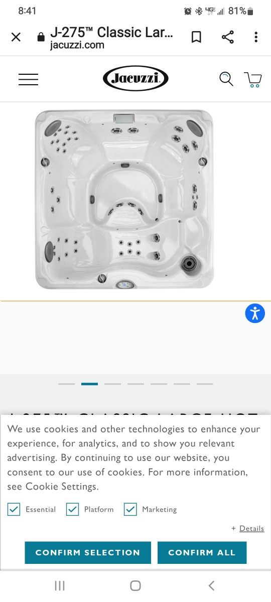 2021 Jacuzzi J275 Series Hot Tub for Sale in Phoenix, AZ OfferUp