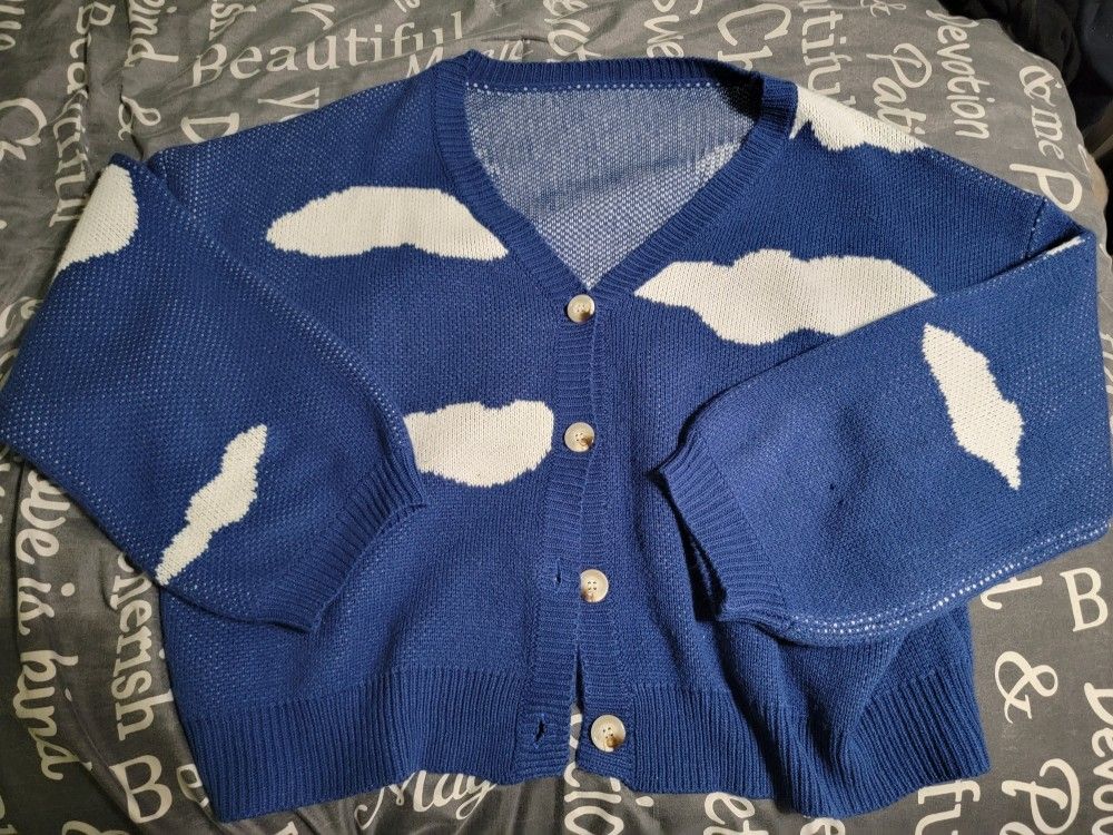 Cloud Cardigan 18-20 SHIPPING ONLY