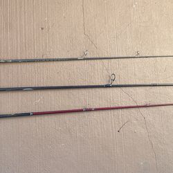 3 graphite fishing rods Thumbnail