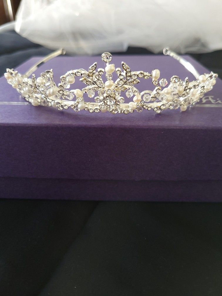 Beautiful Tiara/ Veil
