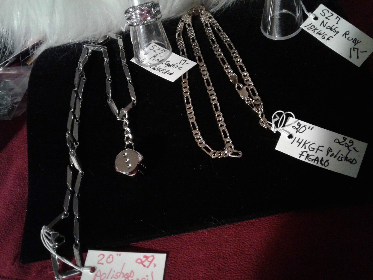 Beautiful items chains & Rings $17-29$