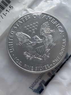 Walking Liberty Silver 1 Ounce Sealed Coin New  Thumbnail