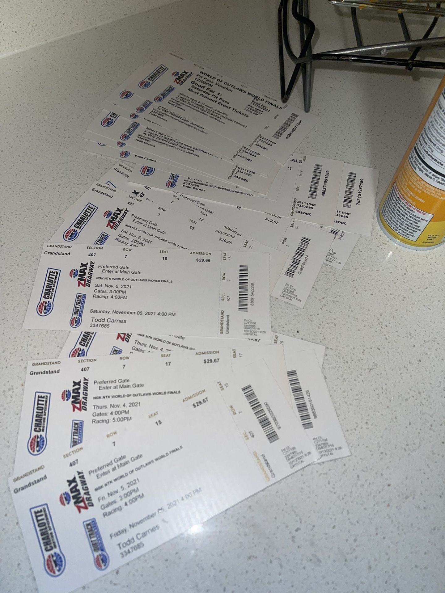TICKETS!!!! FRIDSY NOV5