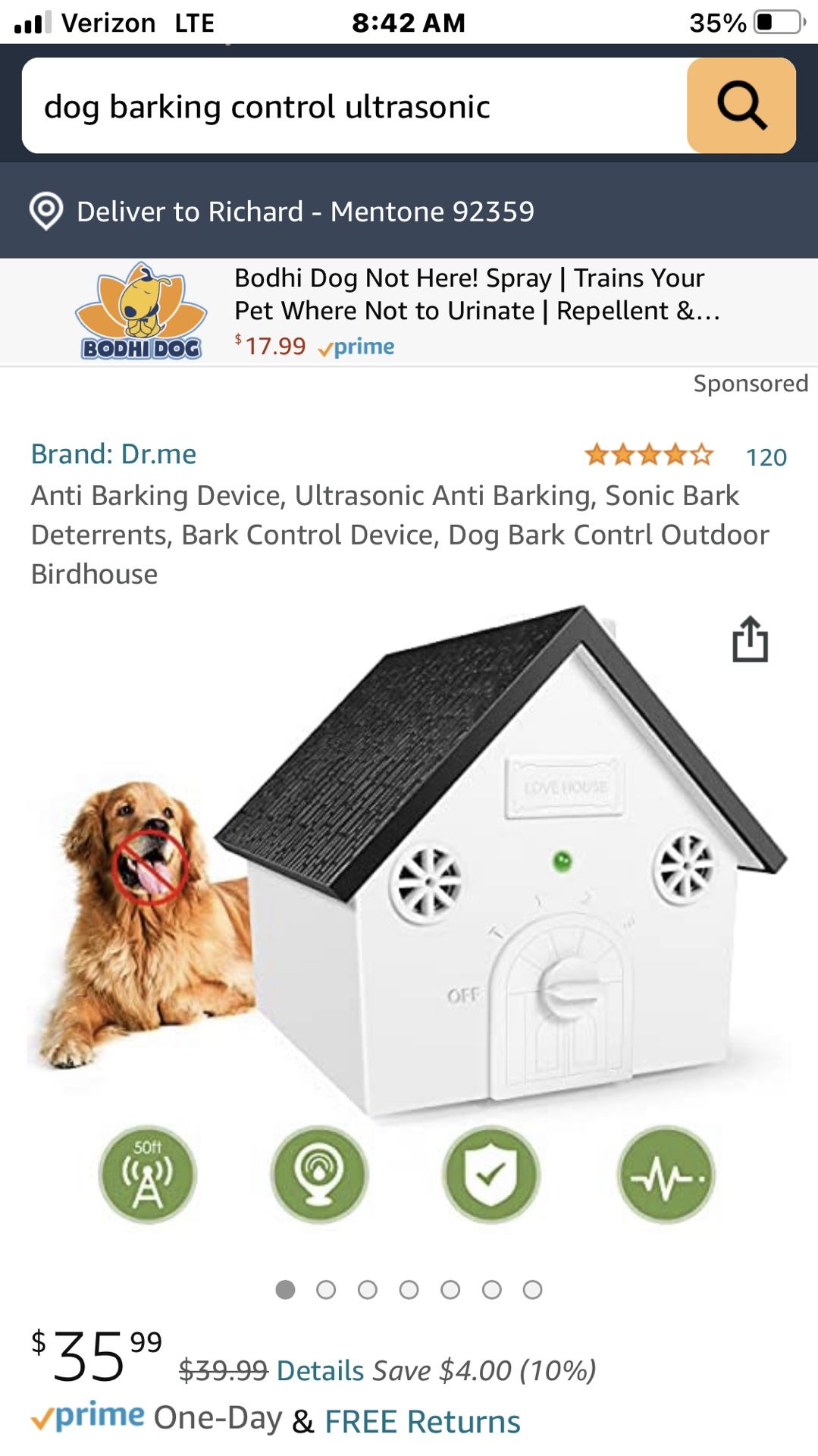Anti Barking Device, Ultrasonic Anti Barking, Sonic Bark Deterrents, Bark Control Device, Dog Bark Contrl Outdoor Birdhouse