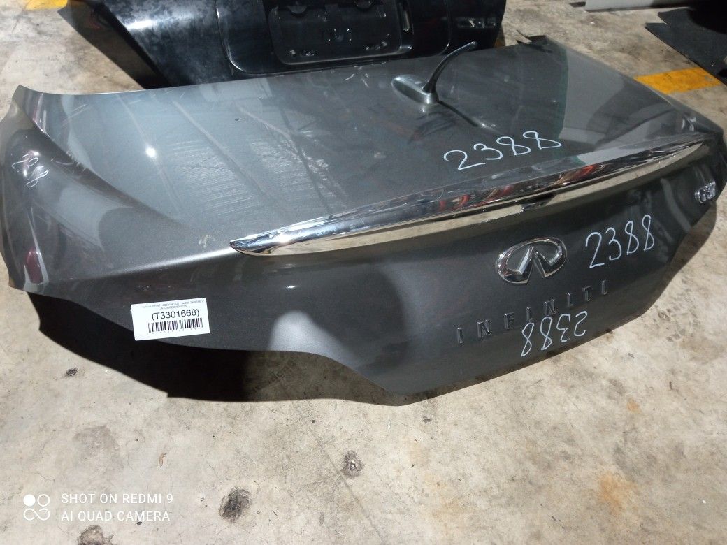 Trunk Lid For 2011 Infiniti G37 Stock 82388