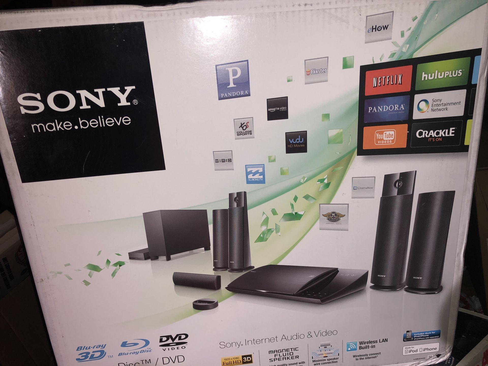 Sony v N790w Internet Ready 3d Blu Ray Dvd 5 1 Channel Home Theater System For Sale In Escondido Ca Offerup