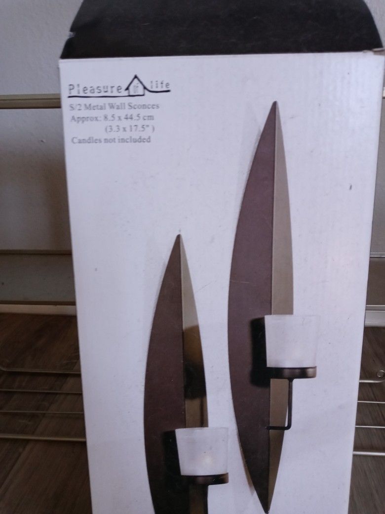 Sconces New In Box