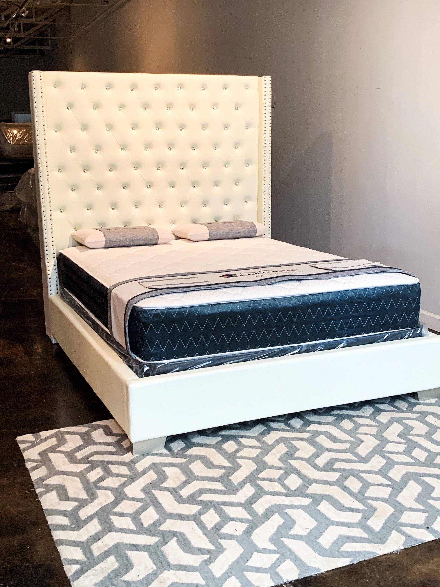 Brand New King Size 6foot Tall Headboard Bed And Mattress Free For In Dallas Tx Offerup King Size 6foot Tall Headboard Bed, King Size Bed Frame Dallas Tx