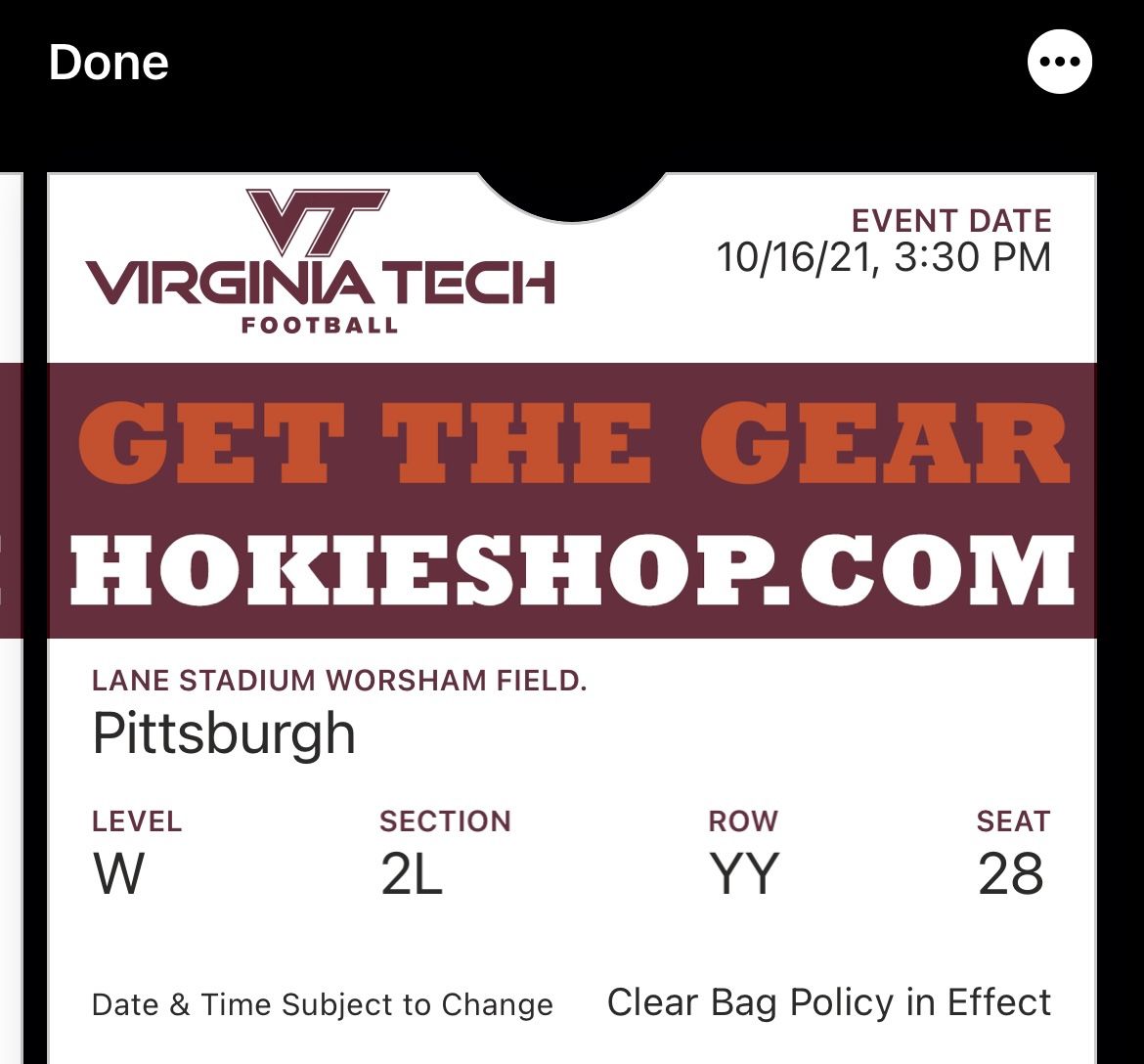 pitt vs tech football tickets