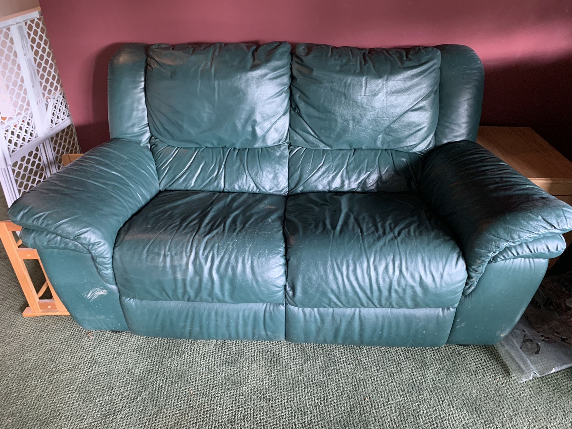 2 Green Couches