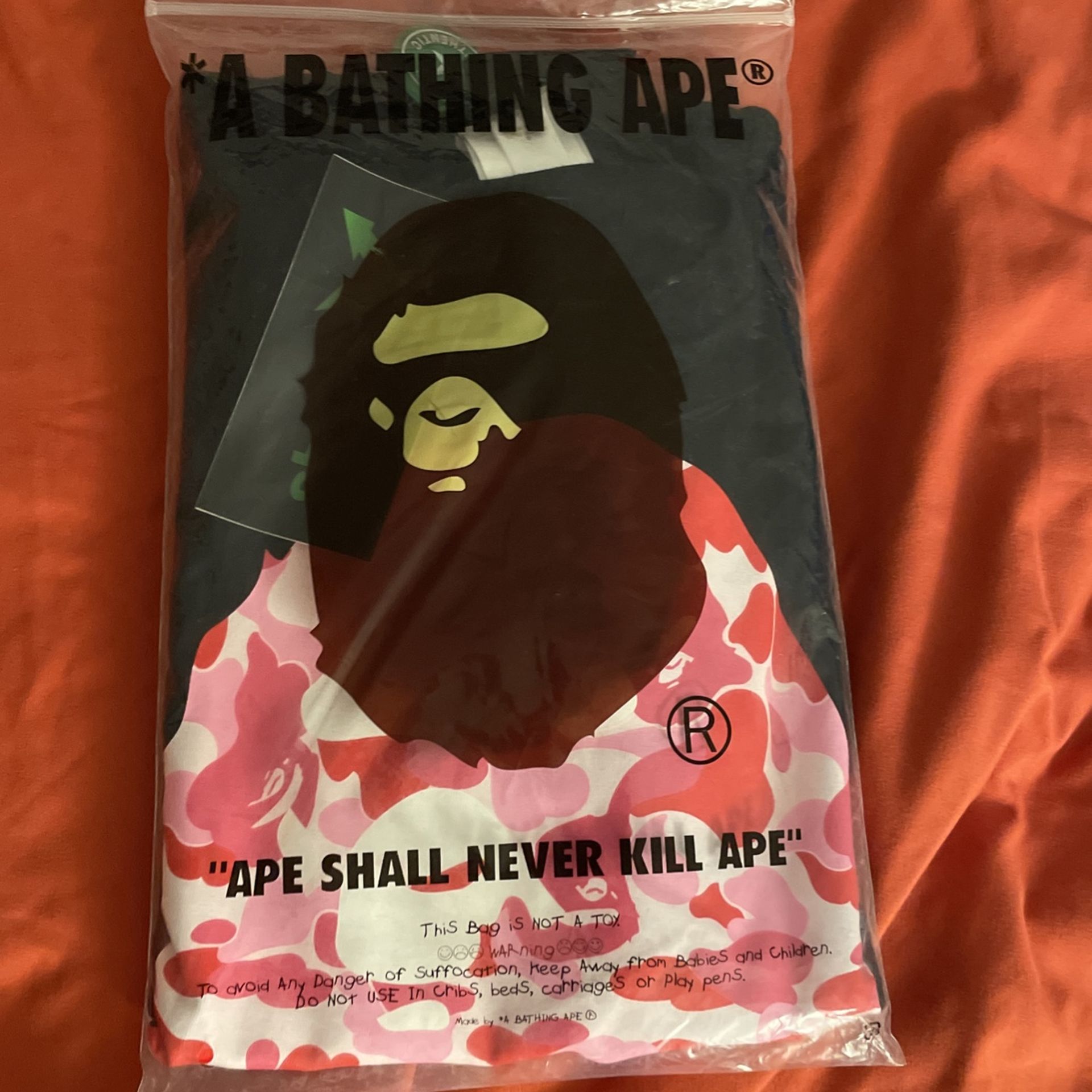 Bape ABC Camo Big ape Head Tee