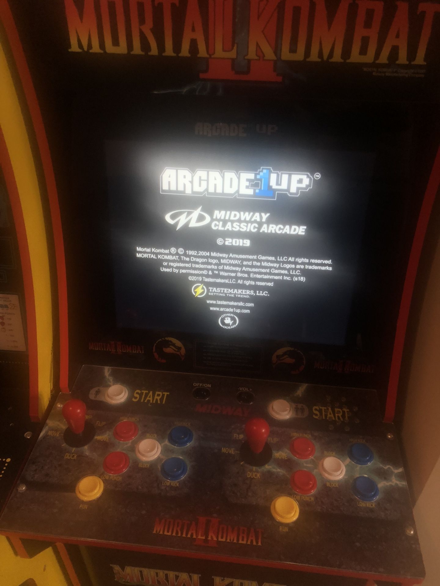 Mortal Kombat Arcade Game