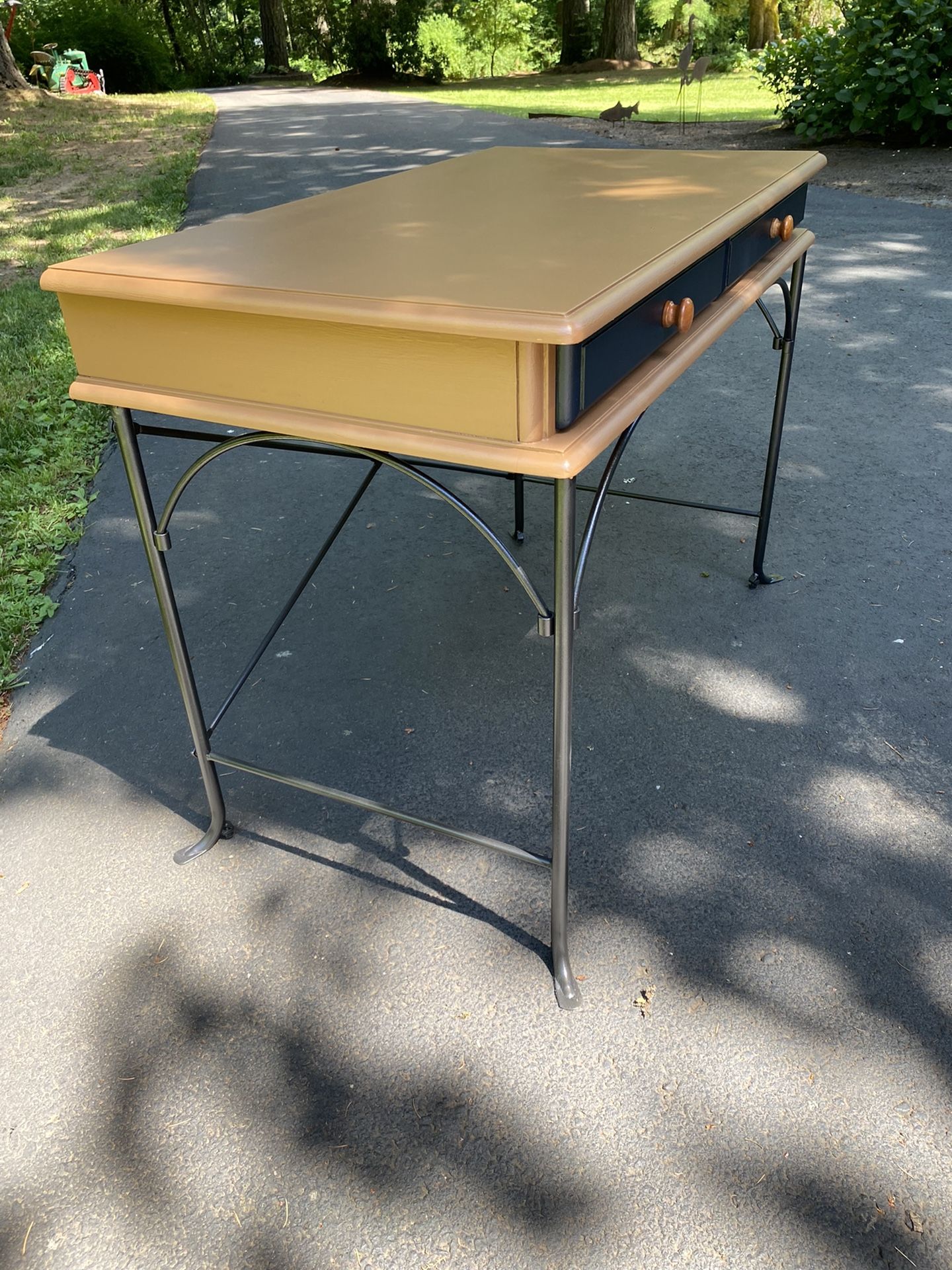 Solid Wood Writing Desk / Vanity