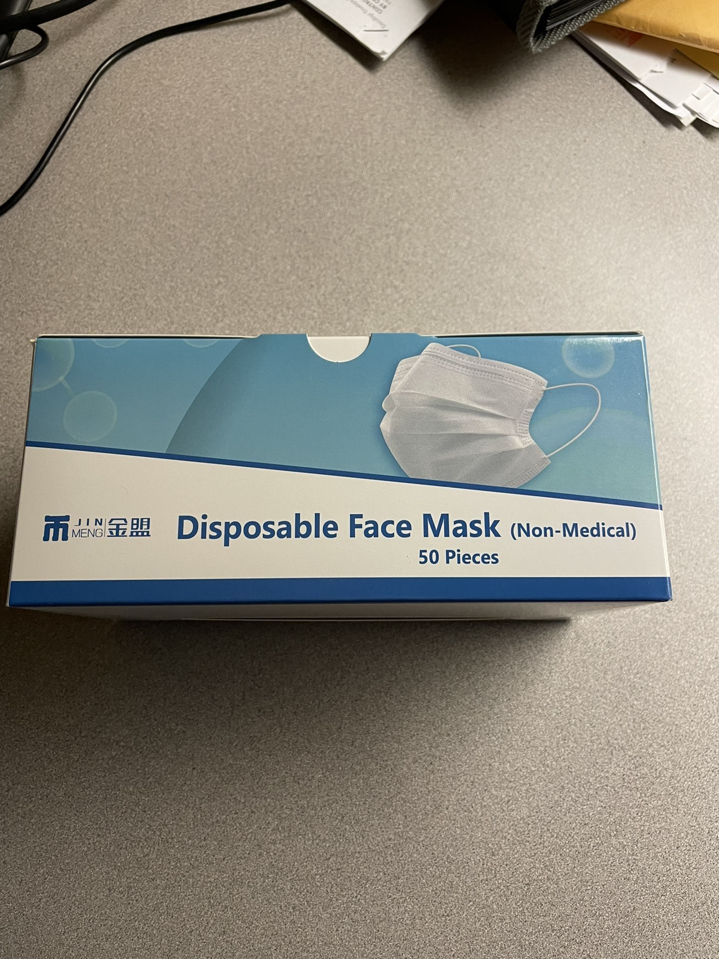 Disposable Face Masks 50 In Each Box Mask