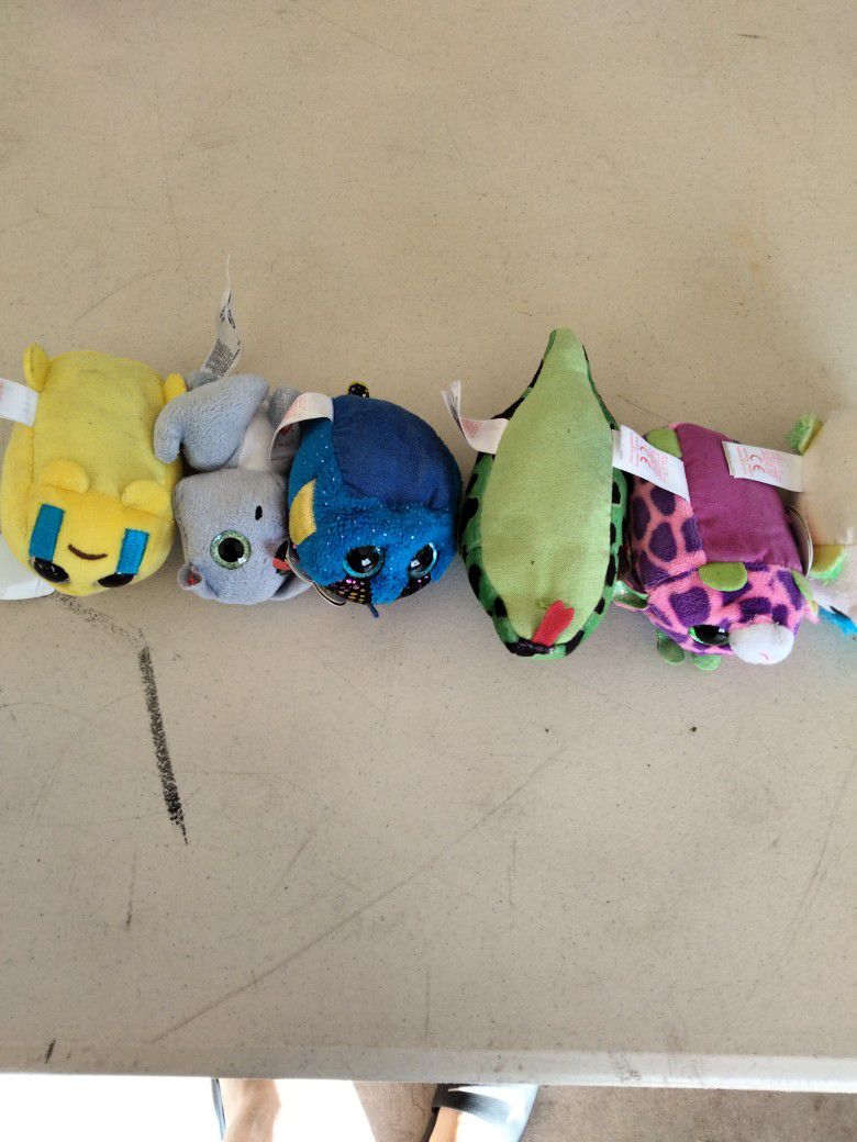 Teeny Ty's Plushies Different Colors 