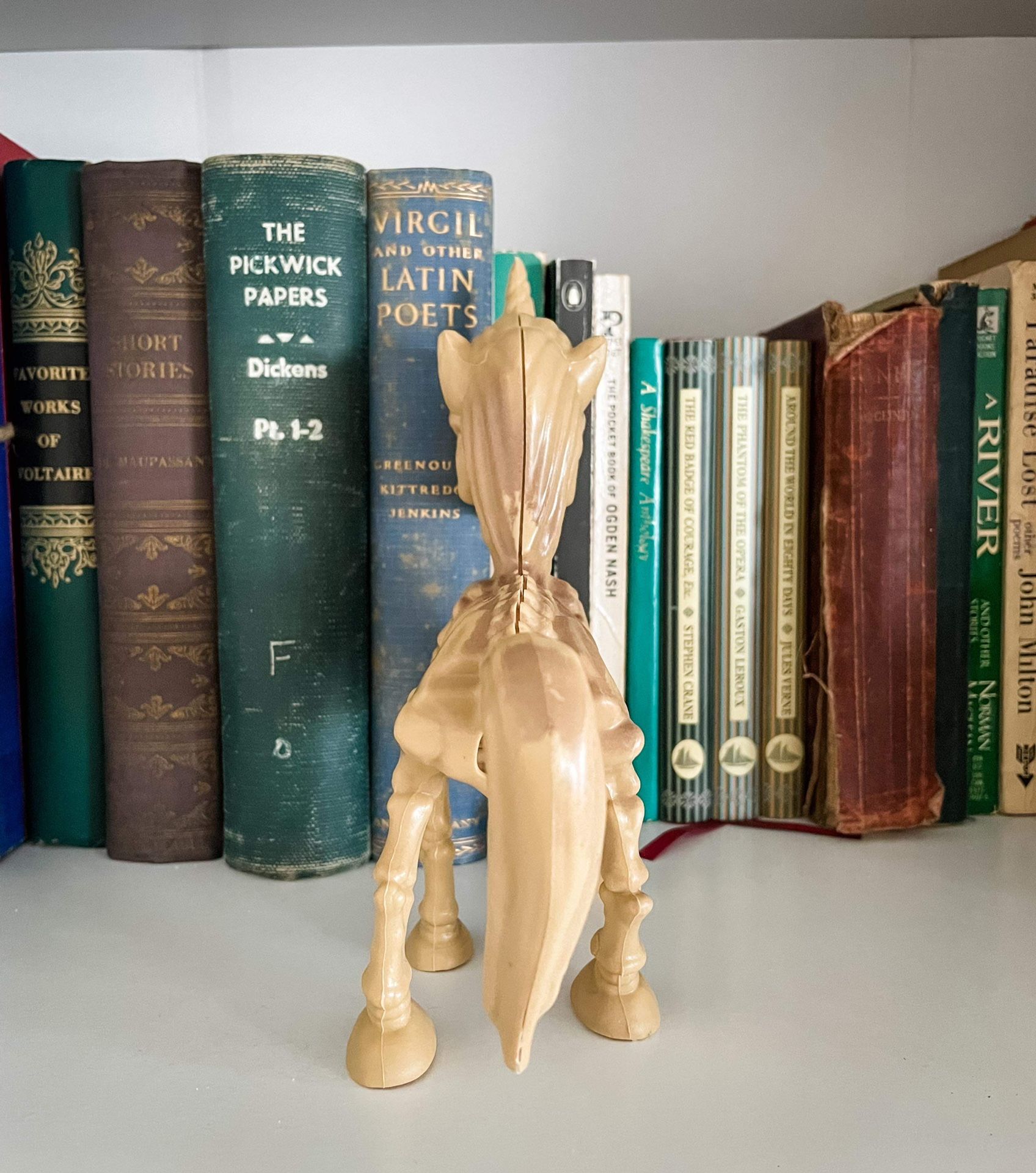 Halloween Unicorn skeleton decoration