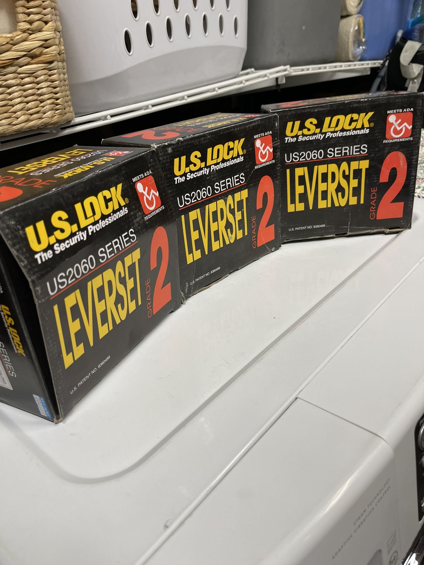 3 Pack US Lock Brand 2050C Series Grade-2 US26D Intruder Lever Lockset Retail $69 Here $120 For 3 Pack…… US Lock (Brand Rating: 4.0/5) 2050C Series Gr