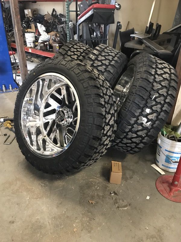 8 Lug Wheels 26x14 Specialty Forged 40 Fury Tires For Sale In Seagoville Tx Offerup