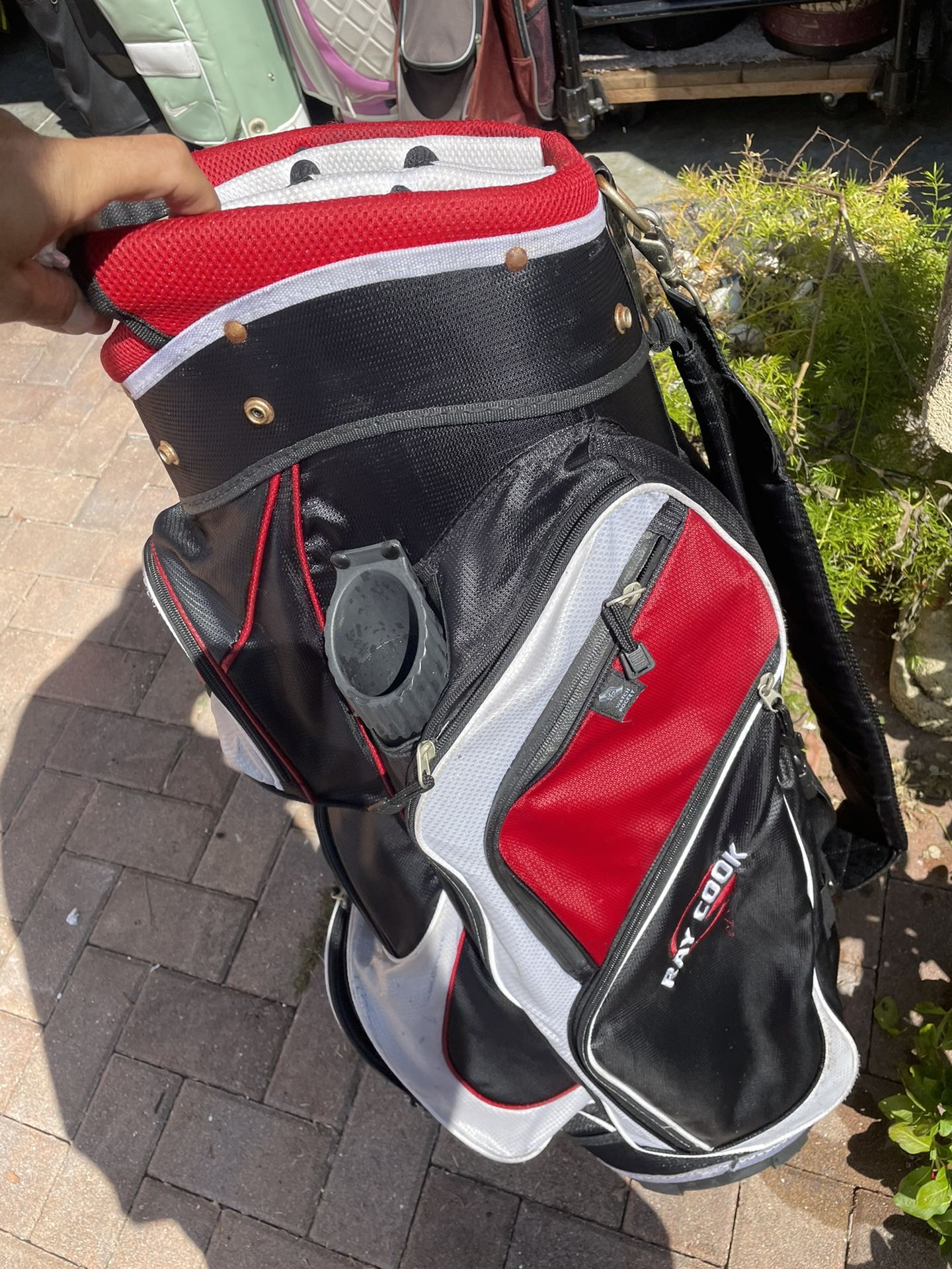 Golf cart bag Ray Cook with 14 dividers