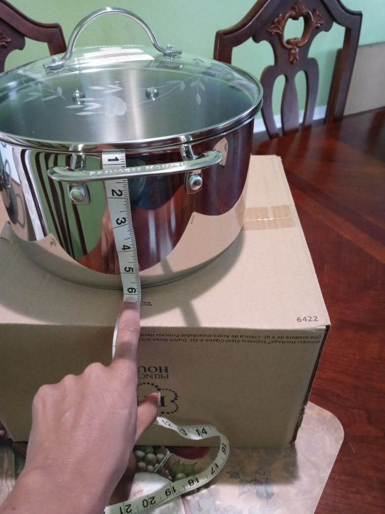 Princess house cookware 6qt