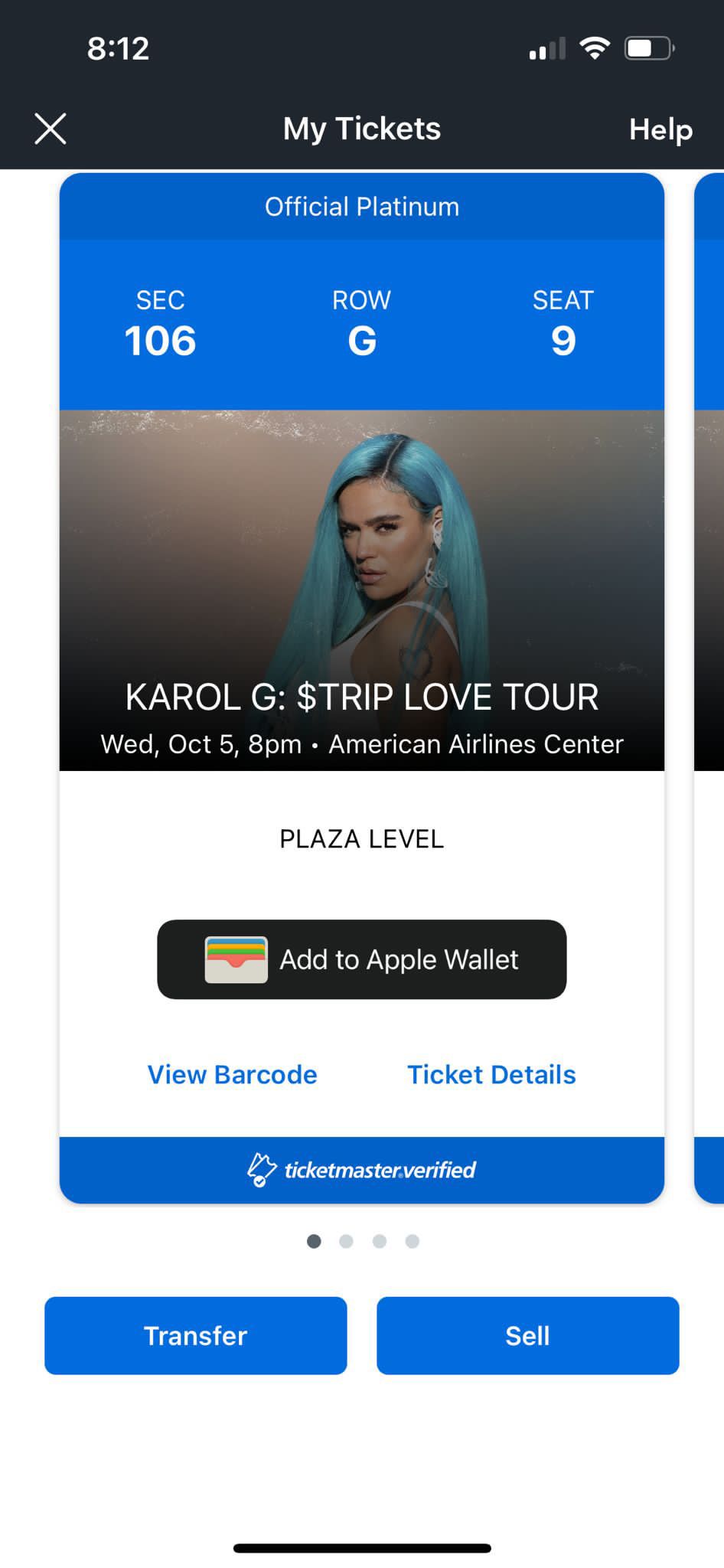 Karol G. Tickets 2