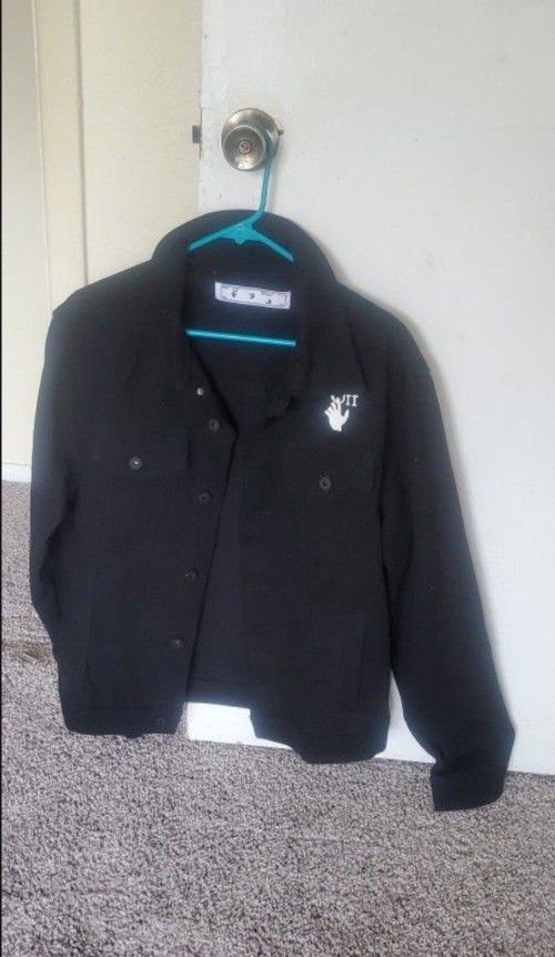 **New Off White Jean Jacket **