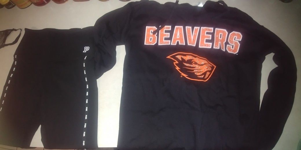 Victoria Secret Clothing Lot (Size S For All Except Hoodie Which Is Xs)