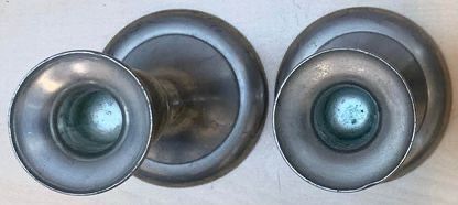 Vintage Daalderop Royal Holland Pewter Candlestick Holders