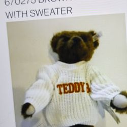 Steiff Teddy B Limited Edition Teddy Bear Thumbnail