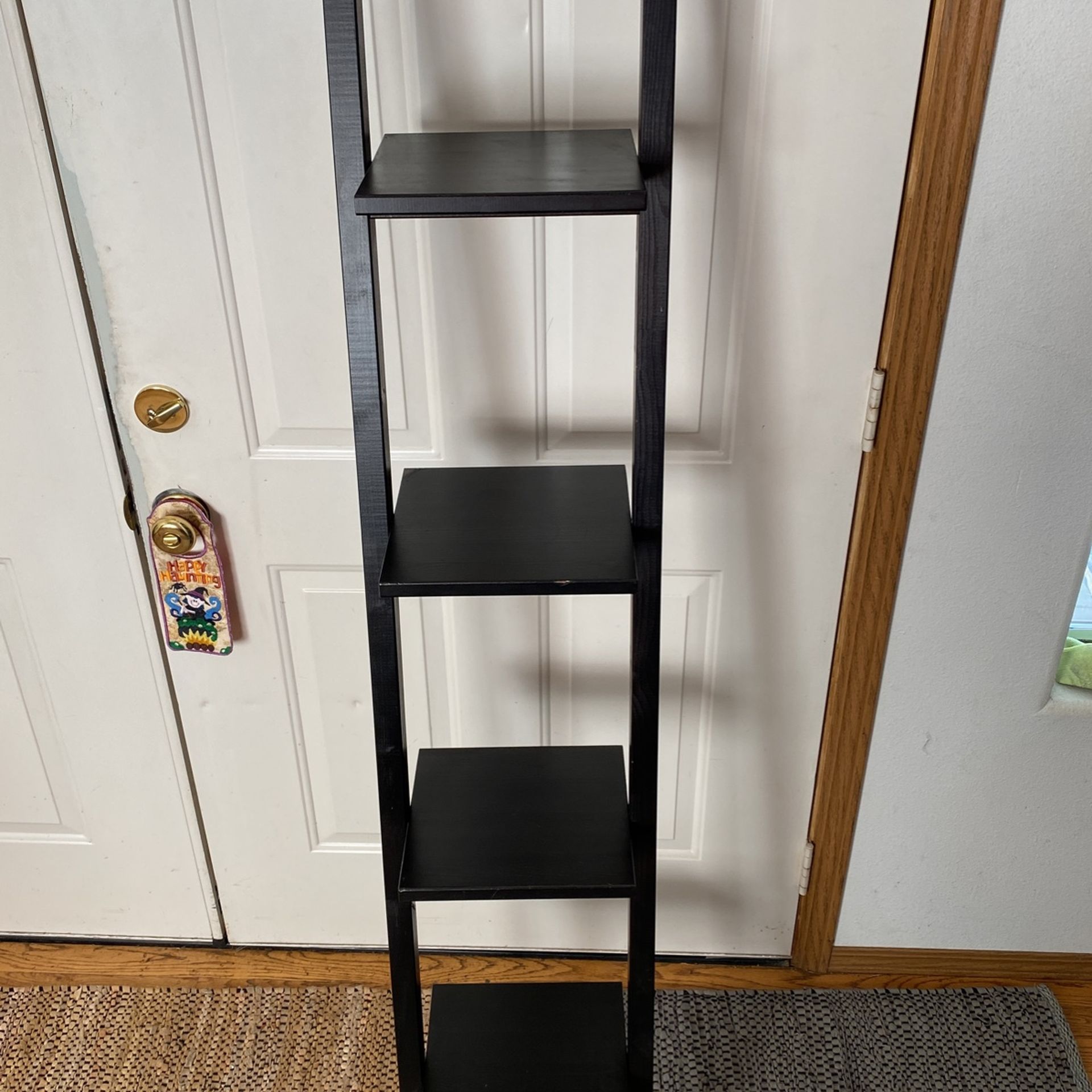IKEA Black Ladder Shelf