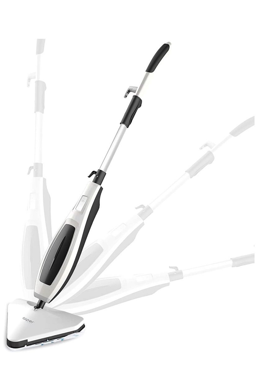 Steam Mop, Floor Steamer, Tile Cleaner, Disinfection and sterilization function Hard Wood Floor Cleaner with 15.21 oz Big Water Tank 22.96 Feet Powe