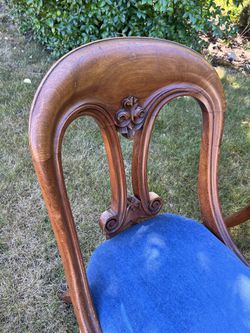 2 Antique Parlor Chairs Thumbnail