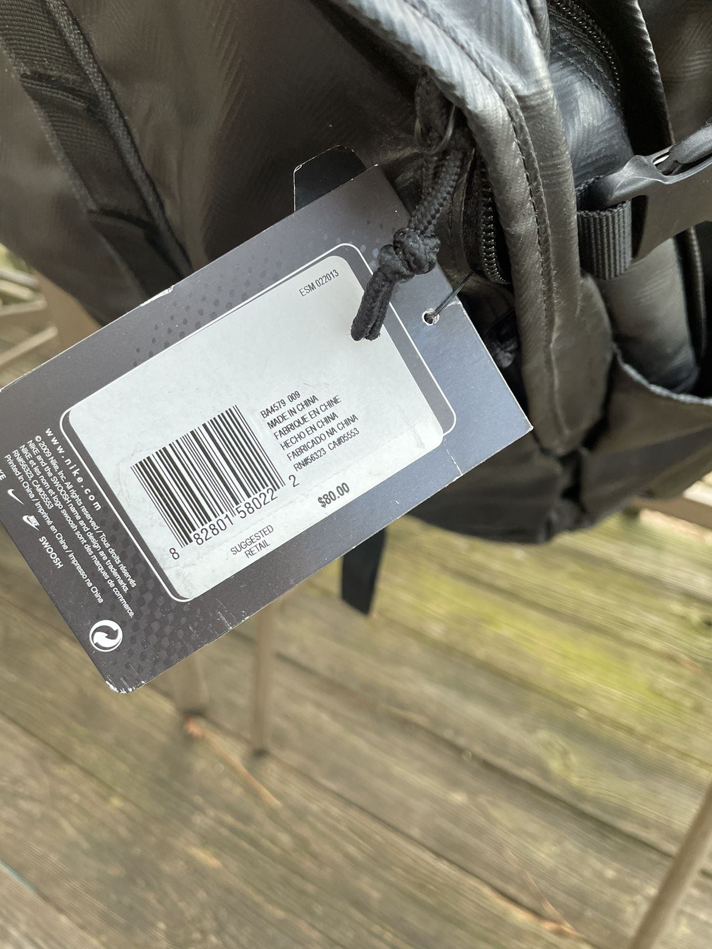 New/never Used - Black Nike Backpack
