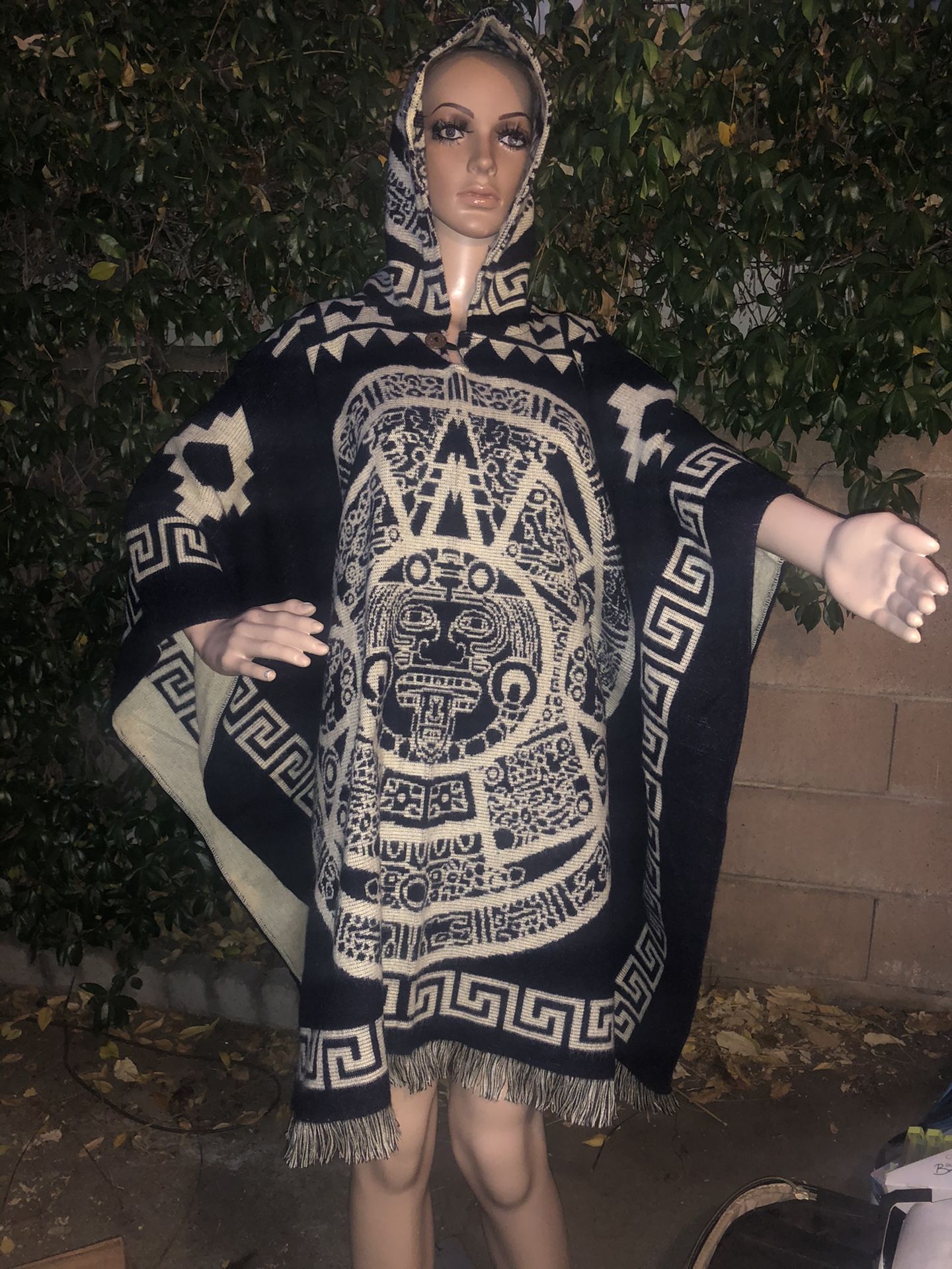 Poncho Calendario Azteca