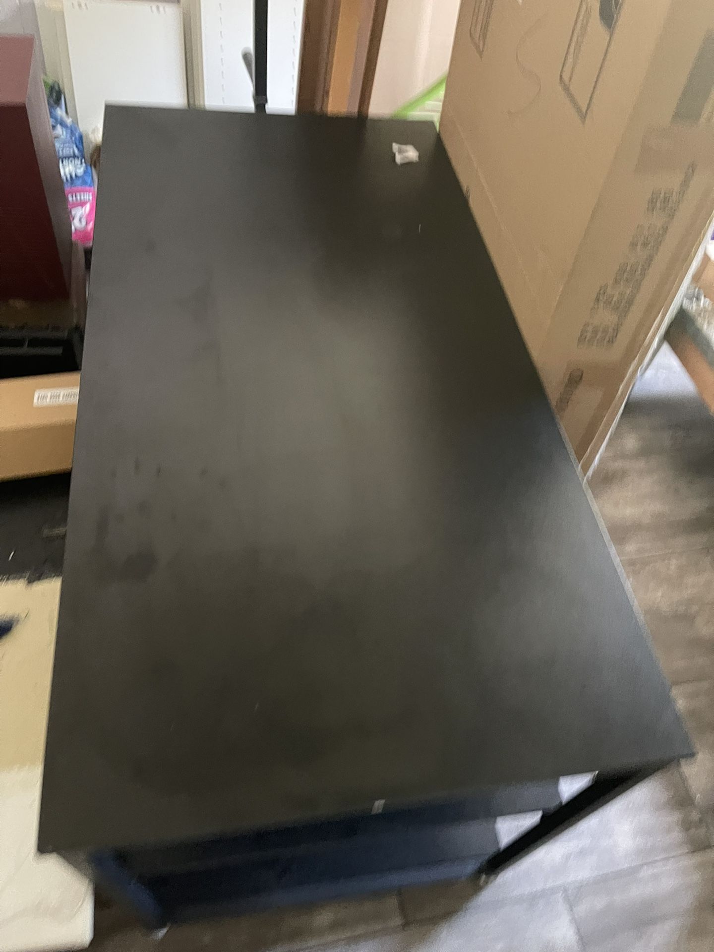 Black Word Desk