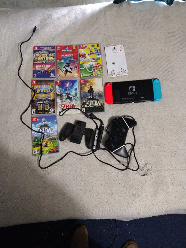 Nintendo Switch And Accessories Price Negotiable